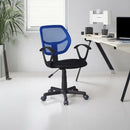 Silla Escritorio Iso Azul/Negro
