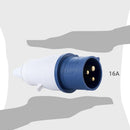 Enchufe Industrial Macho Volante 16 A 2P+T 220V Ip44