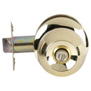 Cerradura dormitorio bronce pulido