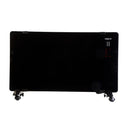 Convector Panel Espejo Conveccion Negro