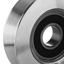 Rueda Para Porton Al Piso 75 Mm Accesorios Repuestos Duraderos