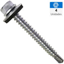 Tornillo Autoperforante Metal 2 Pulg 12 Mm 4 Unidad(Es)