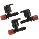 Set de microaspersores regulables plastico 3 unidades..