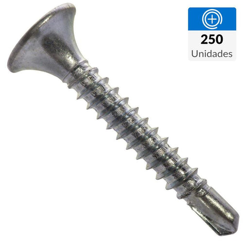 Tornillo Autoperforante Cabeza Phillips Yeso-Carton 1-1/4 P.