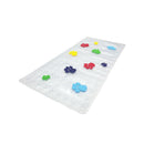 Piso De Ducha Antideslizante Pies 78X36 Cm Pvc Multicolor