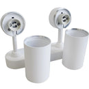 Barra 2 Luces Gu10 Arsis Blanc