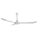Ventilador de Techo Metal Blanco 3 Aspas con Interruptor a la Pared