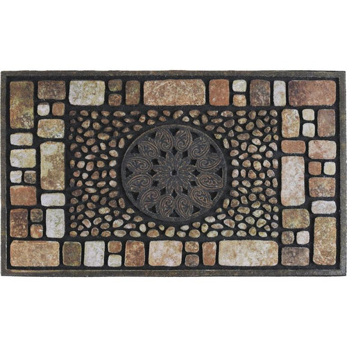 Limpiapies Notre Dame 46X77 Cm Caucho Multicolor