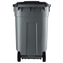 Basurero Contenedor 140 L Negro Con Ruedas