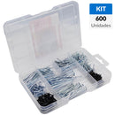 Kit Carpinteria 600 Unidades Clavos Puntas Tachuelas