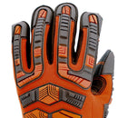 Guantes de Poliester L Naranjo fluor