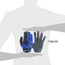 Guante Hombre De Pvc M Azul, Negro Y Gris