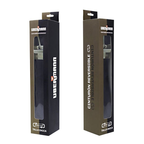 Cinturon Reversible Talla Unica Cafe/Negro