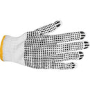 Guante Profesional Economico Algodon Talla U. Blanco/Negro