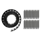 Set Borde Jardin PVC 4 cm 10 metros Negro