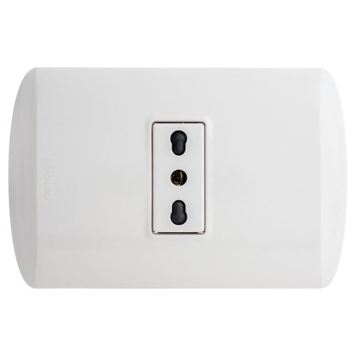 Enchufe Simple 2P+T 10/16A Bco