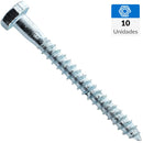 Tornillo Tiraf Zbr1/4X21/2 10U