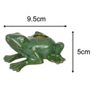 Portavela rana 5 cm green