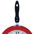 Reloj Cocina Sarten Rojo