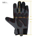 Guante De Trabajo Max Impact L Gris/Negro