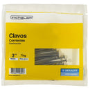 Clavo Corriente 3 Pulg Bolsa 1Kg