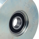 Rueda Para Porton Al Piso 100 Mm Deslizamiento Suave