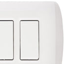 Interruptor triple 9/32 10 A Modus Plus Blanco