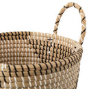 Canasto Decorativo Hierba Marina 30X25 Cm Hogar Almacenaje