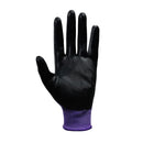 Guante Trabajo De Nitrilo Xs Morado