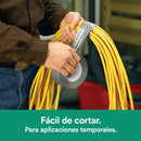 Cinta De Tela Duct Tape De Reparacion Gris 48 Mm X 27.4 Mts