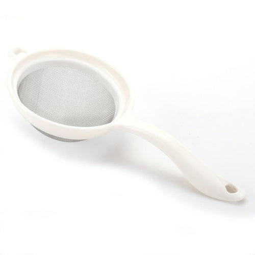 Colador Cocina Plastico Blanco