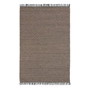 Alfombra D-7468/5090 50x90 cm Lana Negro