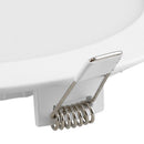 Panel LED empotrado 12 W 17 cm.