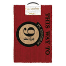 Limpiapies Harry potter 40x60 cm Rojo y negro