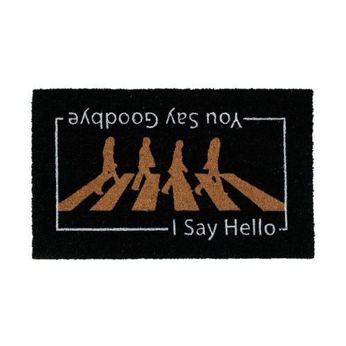 Limpiapies Say Hello 45X75 Cm Pvc Multicolor