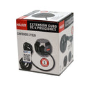 Extension Electrica 1 Usb 6 Toma(S) 3 M Negro