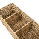 Canasta 3 Divisiones 15x11x36.5 cm 6 l Natural