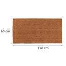 Limpiapies Coco 60X120 Cm Pvc Natural