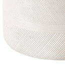 Macetero Fibra Line Sand 24X24