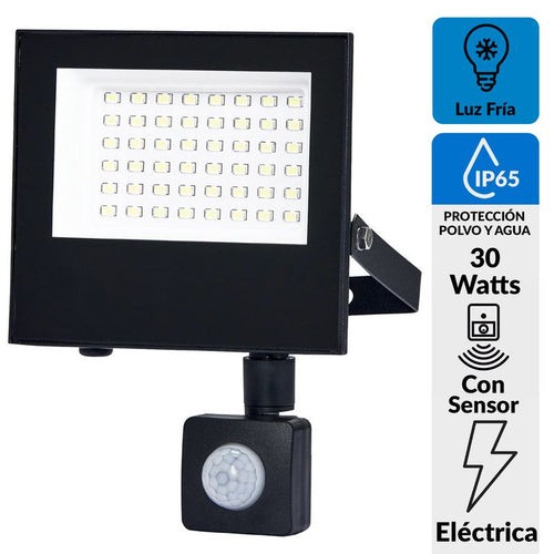 Reflector Led 30 W IP 65 3000 lm Luz Fria