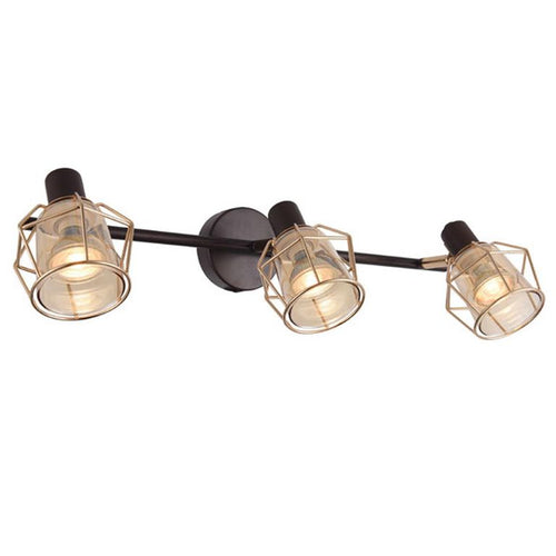 Barra Led Kratia 3 Luces Metal Cafe