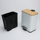 Papelero 5 Litros Plastico Blanco