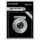 Rueda Para Porton Al Piso 64 Mm Deslizamiento Suave