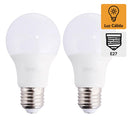 Pack 2 Ampolletas Led Atenuables 60 W E27 806 Lm Luz Calida