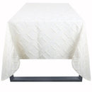 Mantel Rectangular 180x240 cm Jacquard Blanco