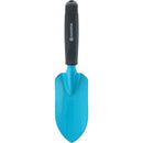 Palita ancha 8 cm de plastico celeste con mango