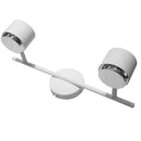 Barra Led Kivu 2 Luces Metal Blanco