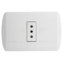 Tomacorriente Simple 10 A Blanco