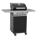 Parrilla A Gas Pro 2 Quemadores + Quemador Lateral