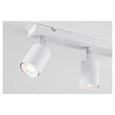 Barra Led Silo 3 Luces Acero Blanco